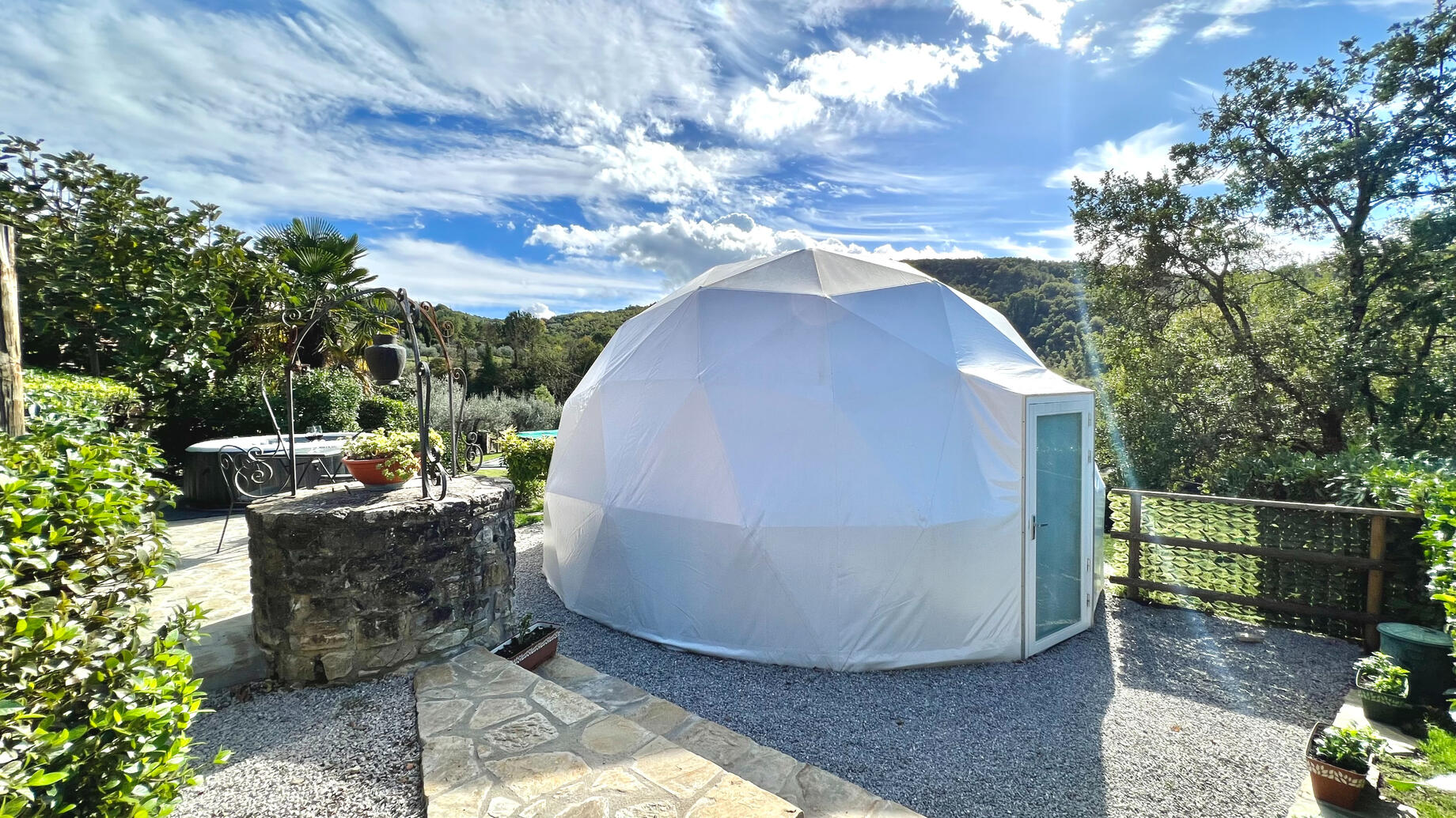 Glamping in umbria